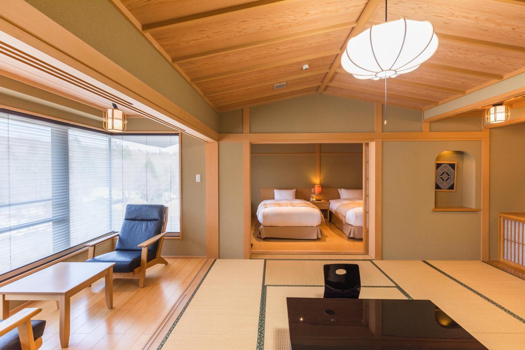 Tsuta Onsen Ryokan Towada Oda fotoğraf